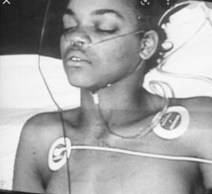 Tawana Brawley In Hospital Tubes