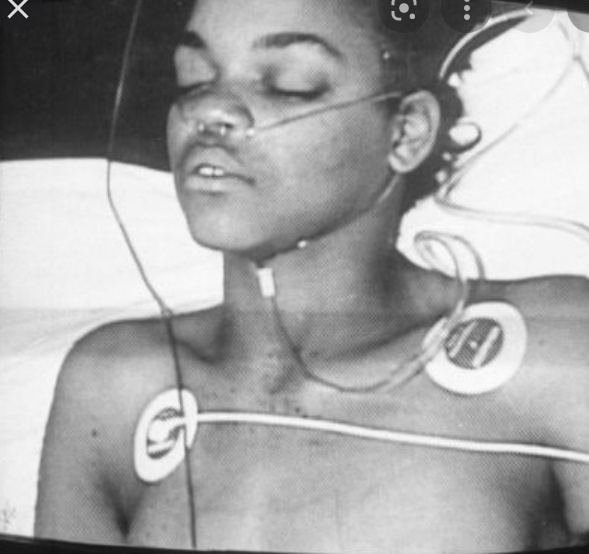 Tawana Brawley In Hospital Tubes