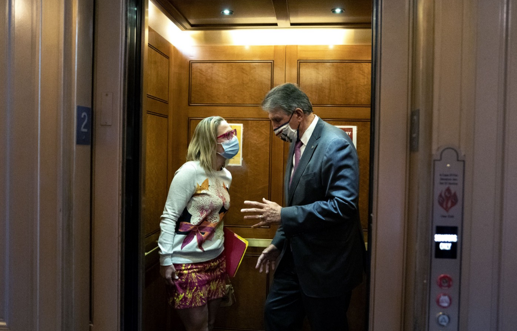 Sen Mole Manchin w Kyrsten Sinema